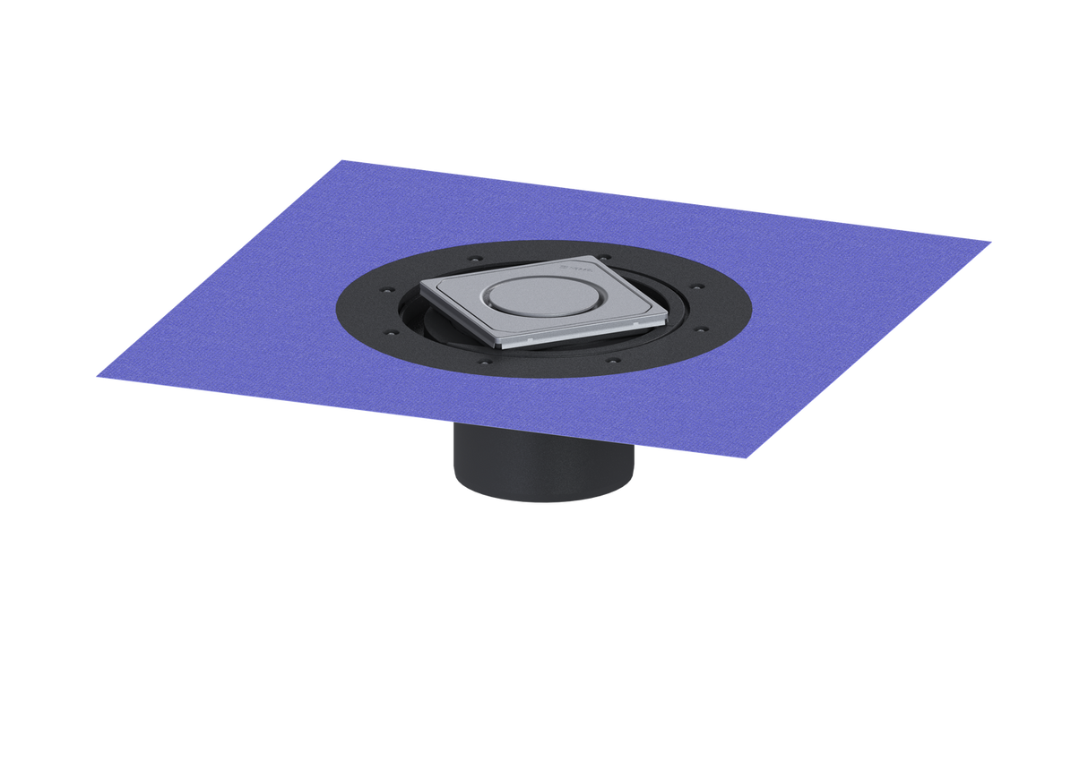 KESSEL-Aufsatzstück Variofix - Designrost Spot, V2A, K 3, 48620