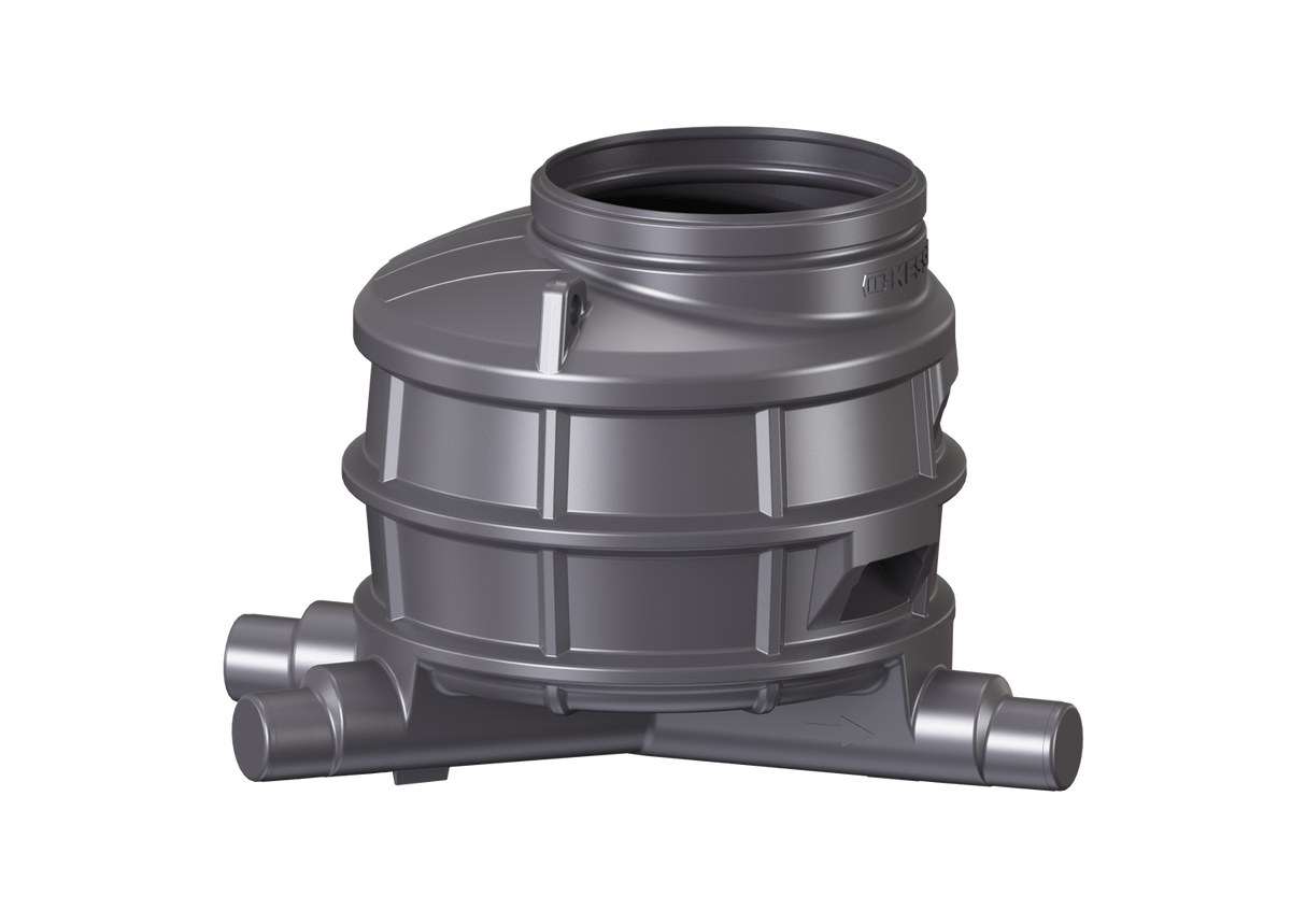KESSEL-Standardschacht GT LW1000 - H: 1070, DN150/200, 3 Zuläufe, 881000