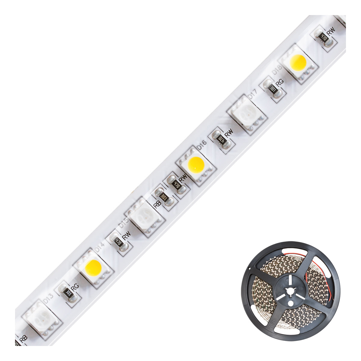 EVN LED-Lichtband 14,4W/m rgbw 3000K DC LSTRSB54241505099-02 30Stk/m IP54 24V