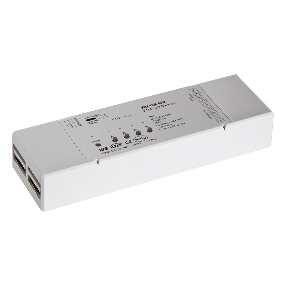 EVN Dimmaktor KNX KNX1236-4x5A