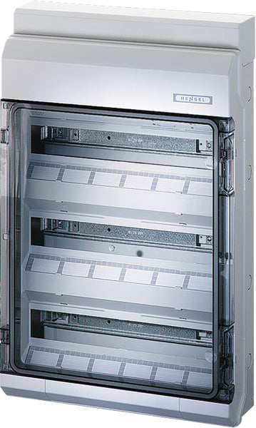 HENSEL Automatengehäuse AP 3x18TE Kst KV 9354 NT IP65 403x603x129mm ET93mm