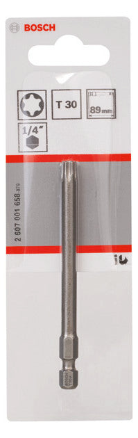 BOSCH-EW Bit TX30 L=89mm 6,4mm(1/4) 2607001658