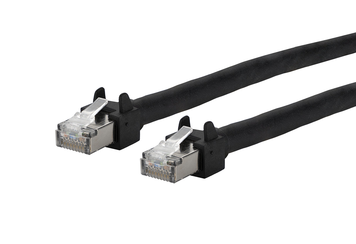 METZ CONNECT Patchkabel Cat5E 10m sw 1:1 13084FA000-E S/UTP RJ45