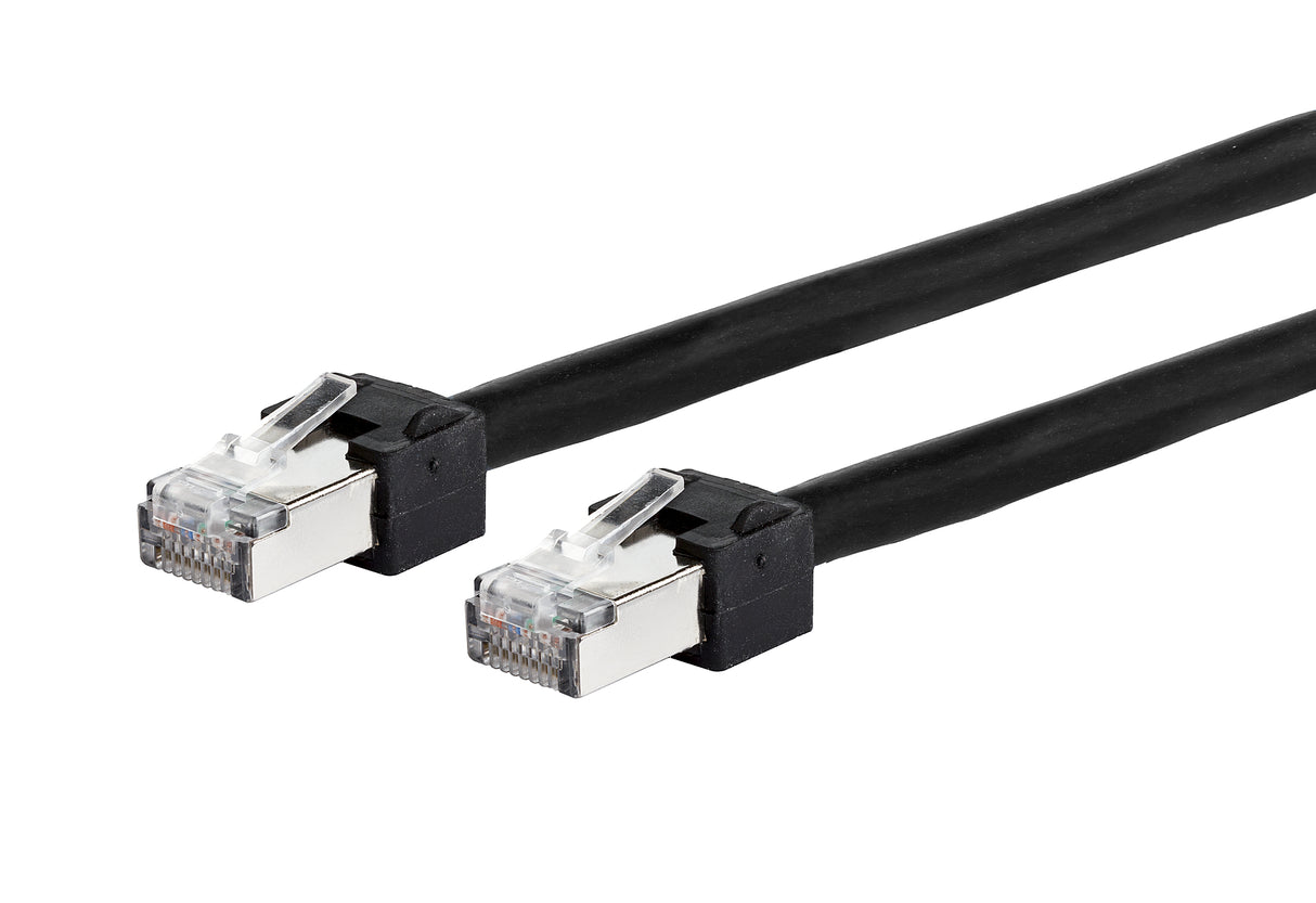 METZ CONNECT Patchkabel Cat6 3m sw S/FTP 13084U3000-E RJ45 AWG26 1:1