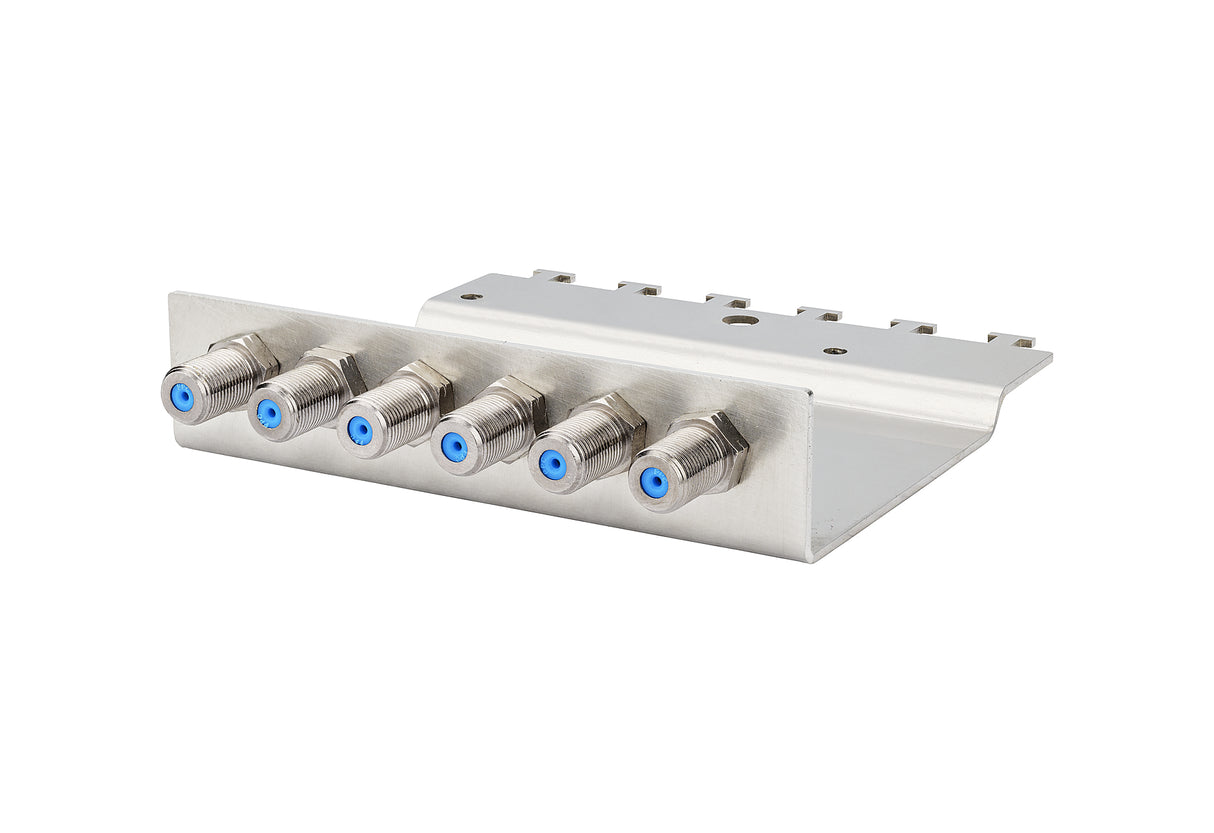 METZ CONNECT Patchpanel 6Ports AP 6Ports 130864-03-E Schirm 27,9x110x100mm