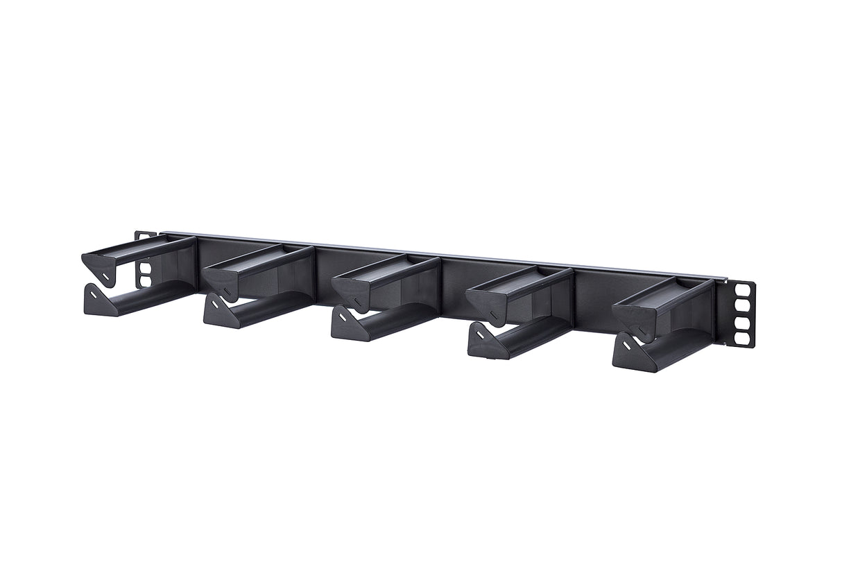 METZ CONNECT Kabelführungspanel Metall 130894-02-29-E 482,6mm 1HE sw
