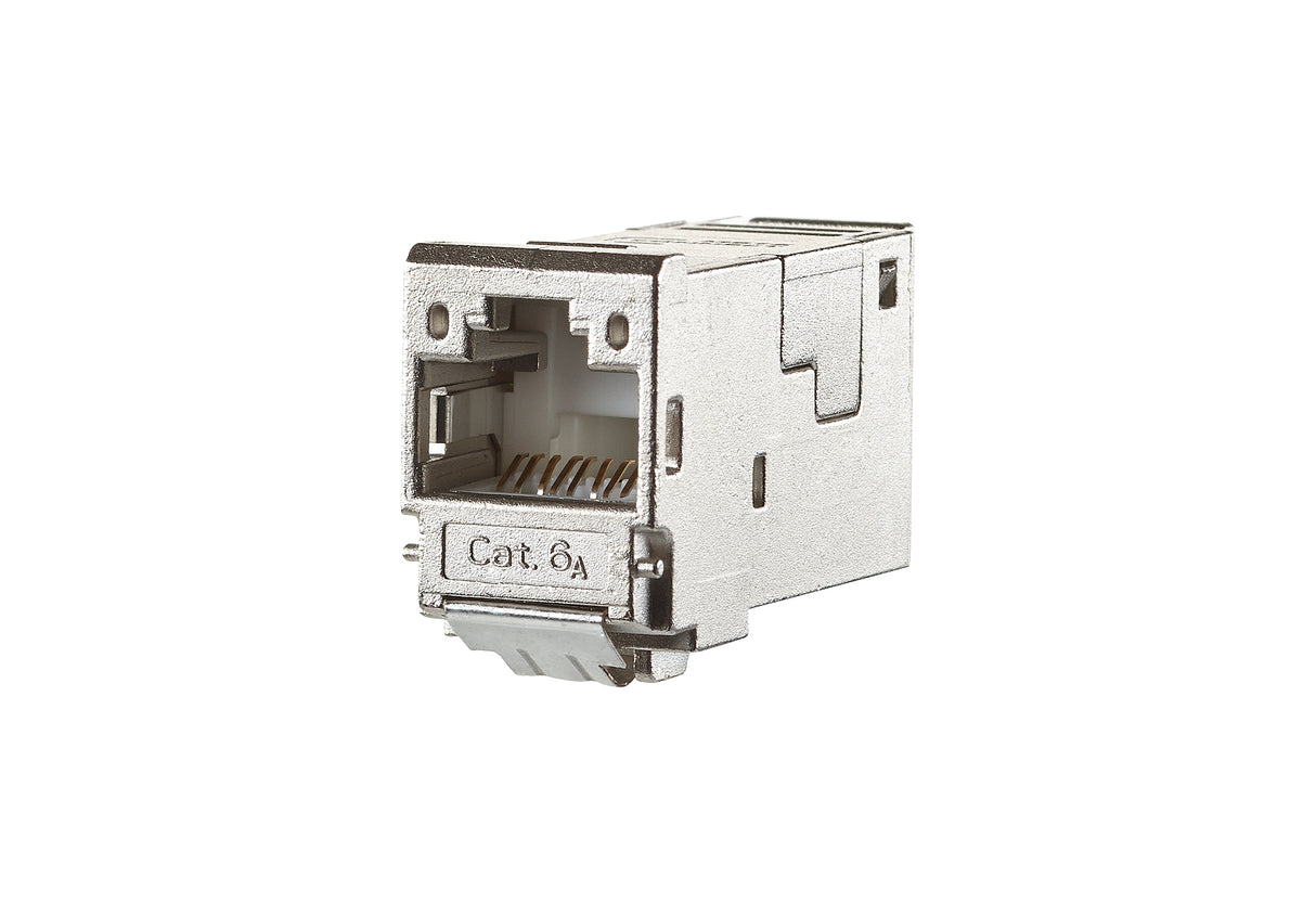METZ CONNECT Modular-Buchse Cat6A RJ45 E-DAT 130910-I 26-22AWG Schirm rnd mass