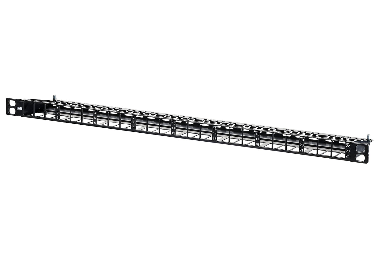 METZ CONNECT Modulträger 0,5HE 24Ports 130925-BKKE 21,82x444x77,1mm