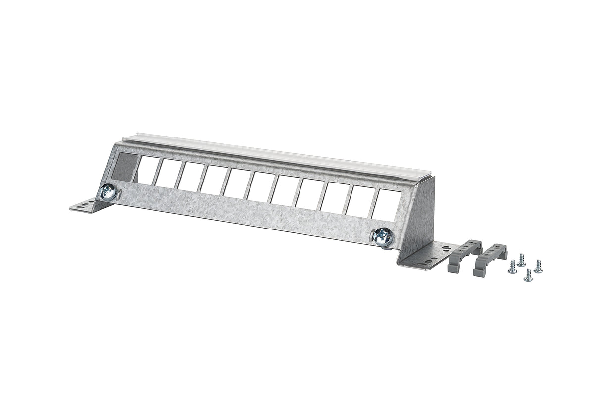 METZ CONNECT Modulträger Hutschiene 130927-1200KE 12Ports 53,5x239x52mm