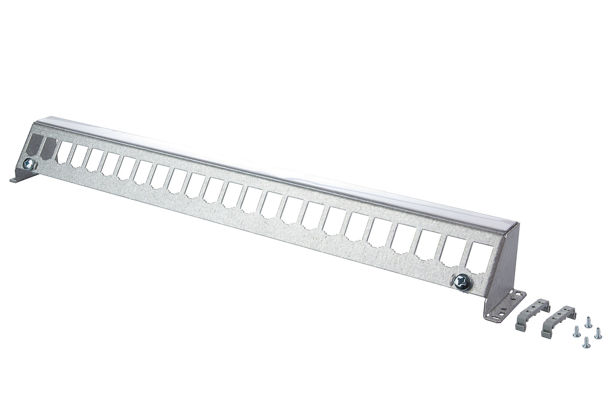 METZ CONNECT Modulträger Hutschiene 130927-2400-E 24Ports 53,5x471x52mm