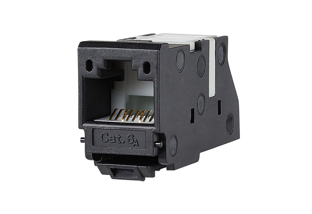 METZ CONNECT Modular-Buchse Cat6A RJ45 130A11-29-I 26-22AWG Feldkonf rnd litz