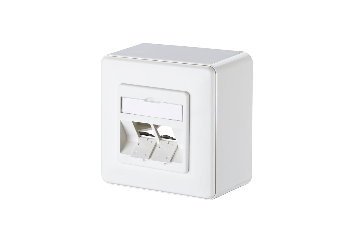 METZ CONNECT Modulaufnahme AP 2f ver-ws 130B20D20027KE Kanaleinb schräg