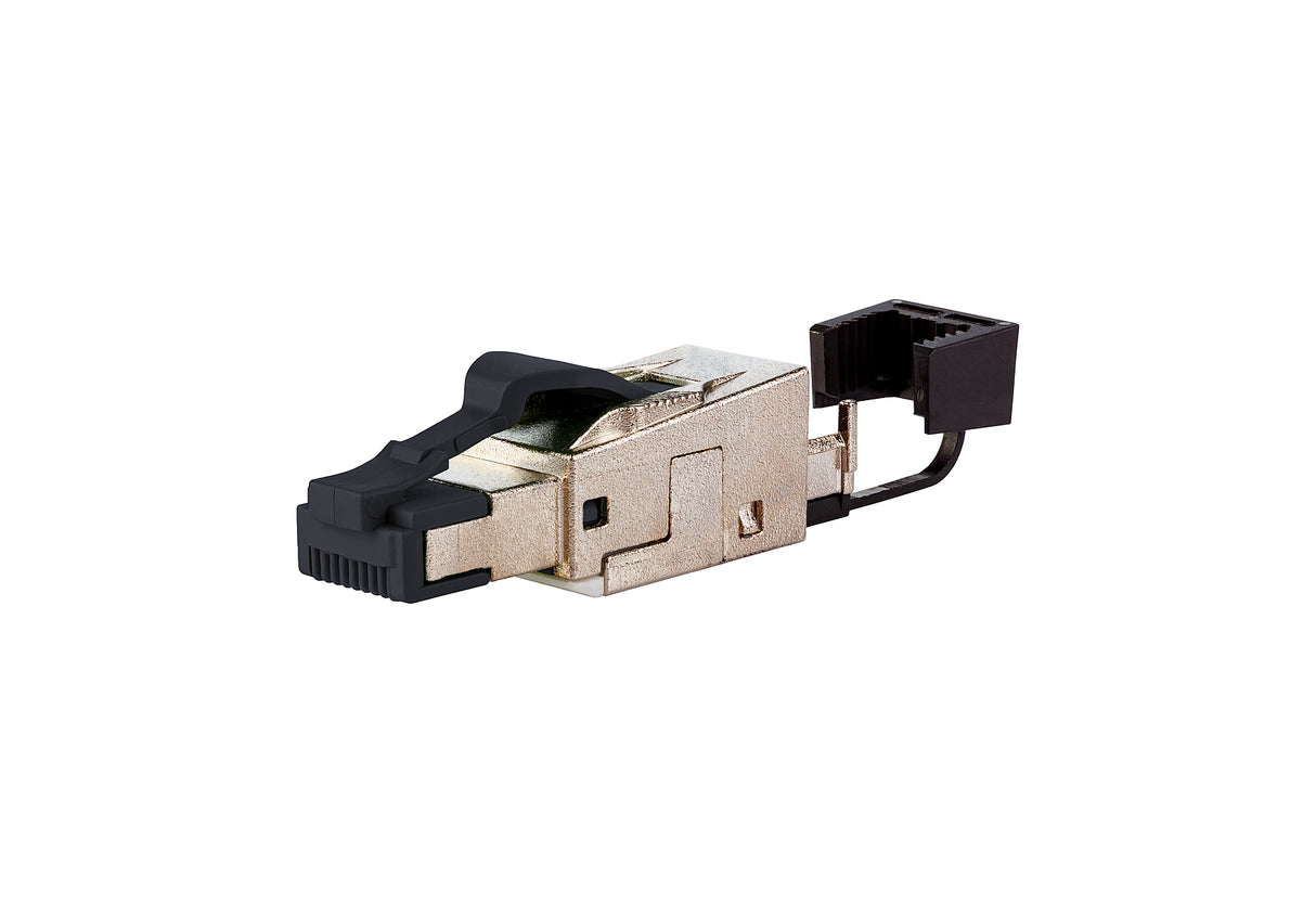 METZ CONNECT Modular-Stecker Cat6A RJ45 130E405032-K 27-22AWG Feldkonf Schirm