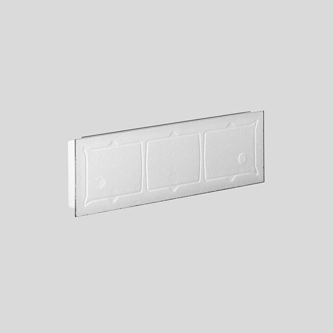 BEGA Einbaurahmen gr Edst L405mm B130mm 13507 H35mm