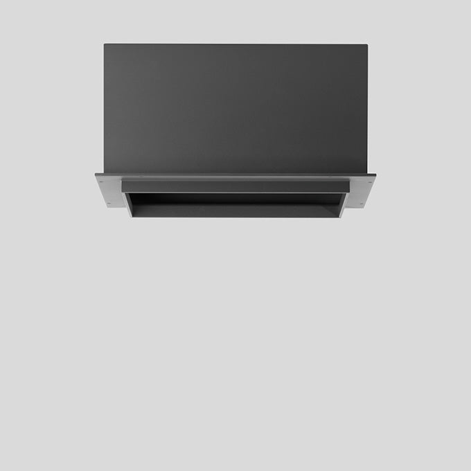 BEGA Einbaugehäuse graphit Alu L330mm 13578 B330mm H170mm