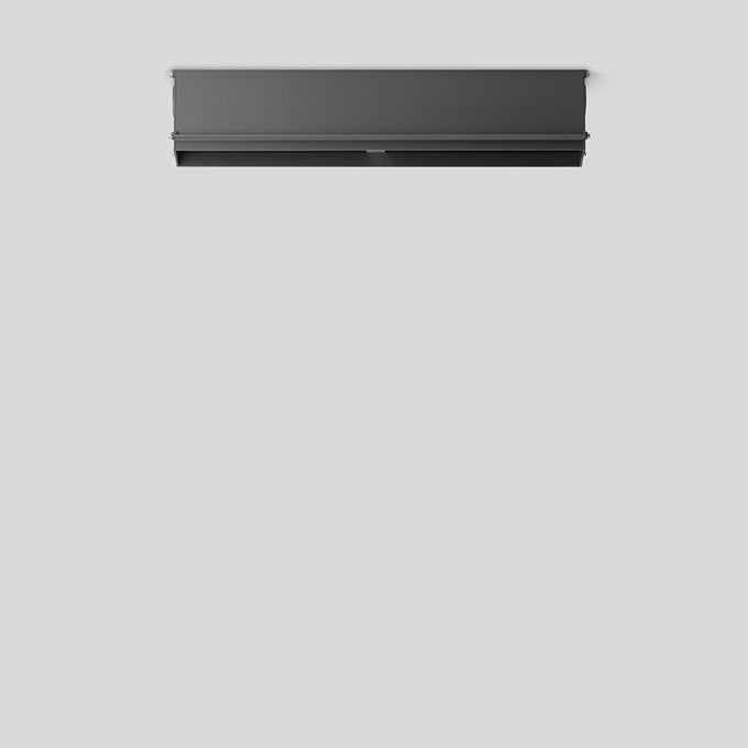 BEGA Einbaugehäuse graphit Alu L540mm 13579 B65mm