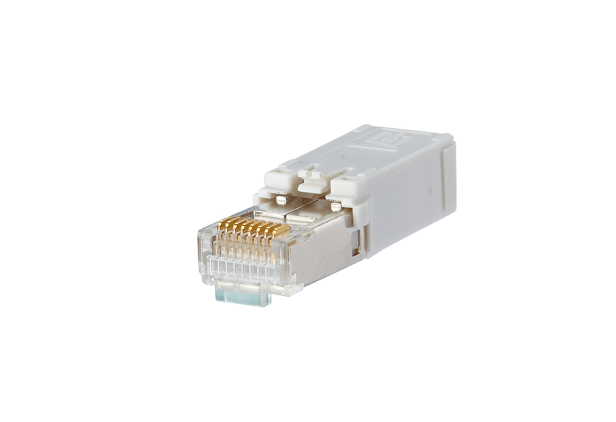 METZ CONNECT Modular-Stecker Cat6 RJ45 1401500810-I 24-27AWG Schirm rnd fl sw