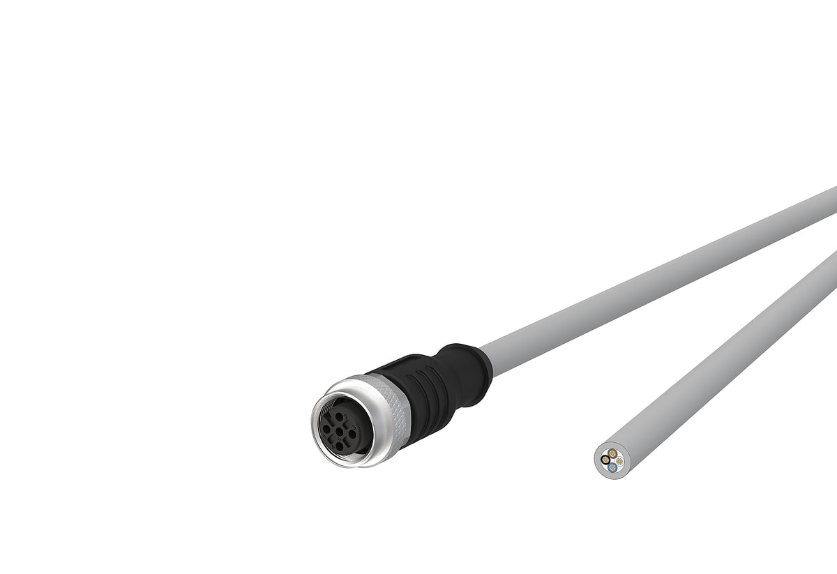 METZ CONNECT Sensor-Aktorkabel 4p 10m 142MIA20100 M12 Female ger fr.Ende PVC