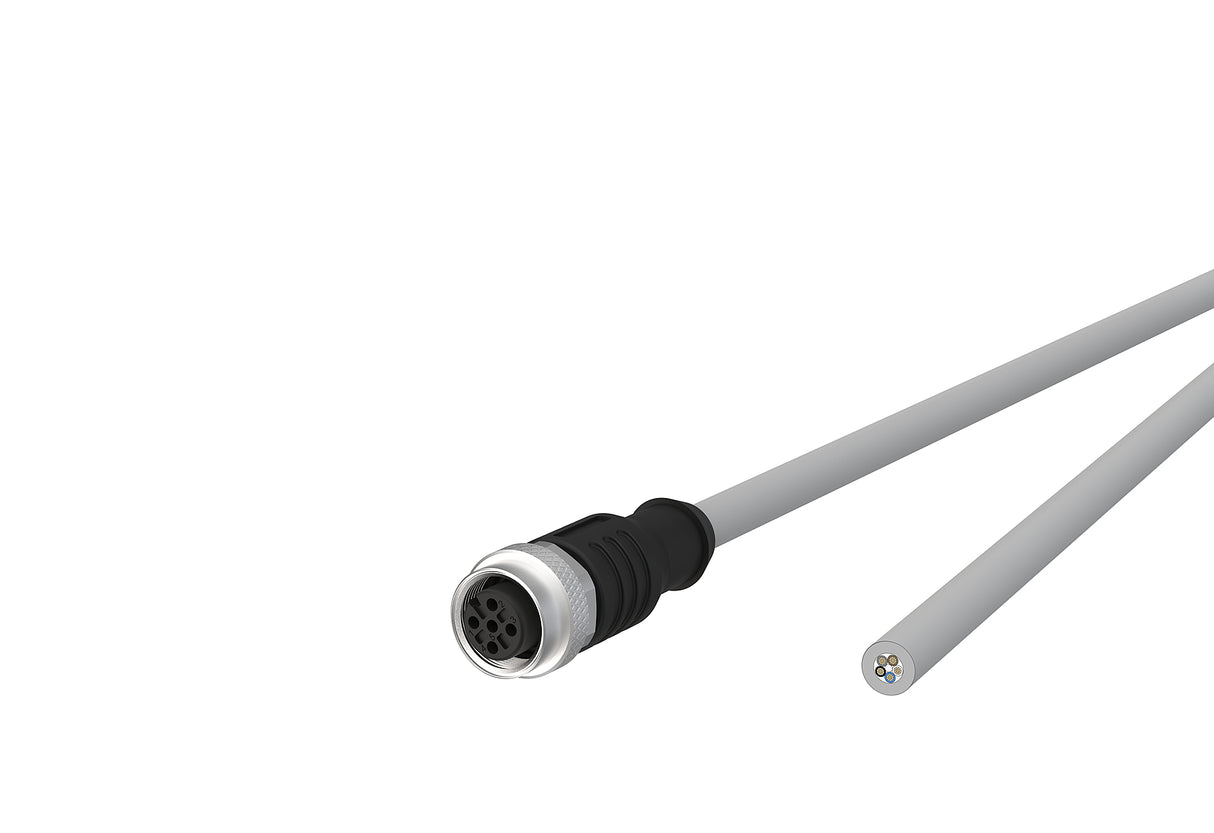 METZ CONNECT Sensor-Aktorkabel 5p 10m 142MJA20100 M12 Female ger fr.Ende PVC
