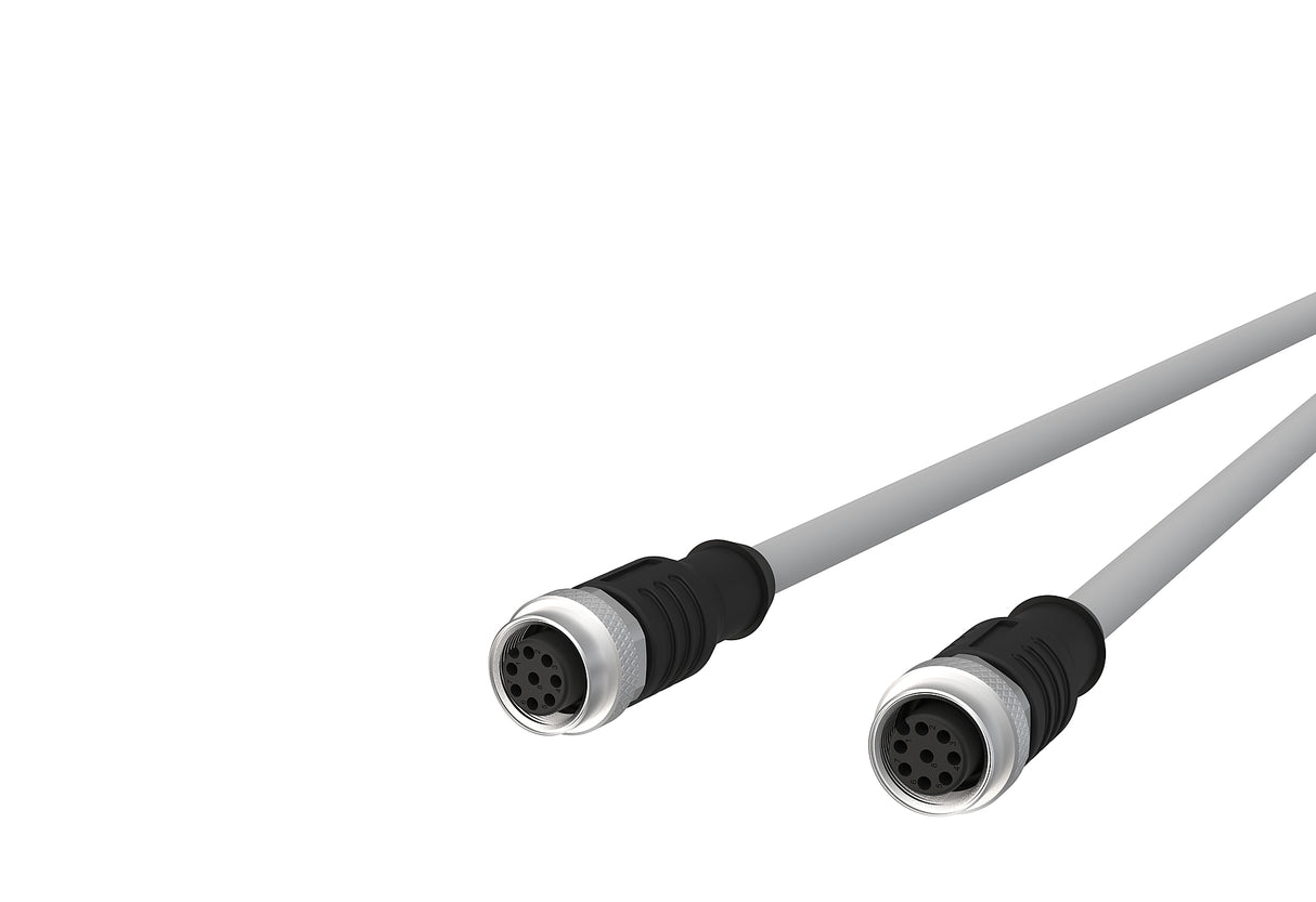 METZ CONNECT Sensor-Aktorkabel 8p 1m M12 142MKA22010 Female ger M12 PVC