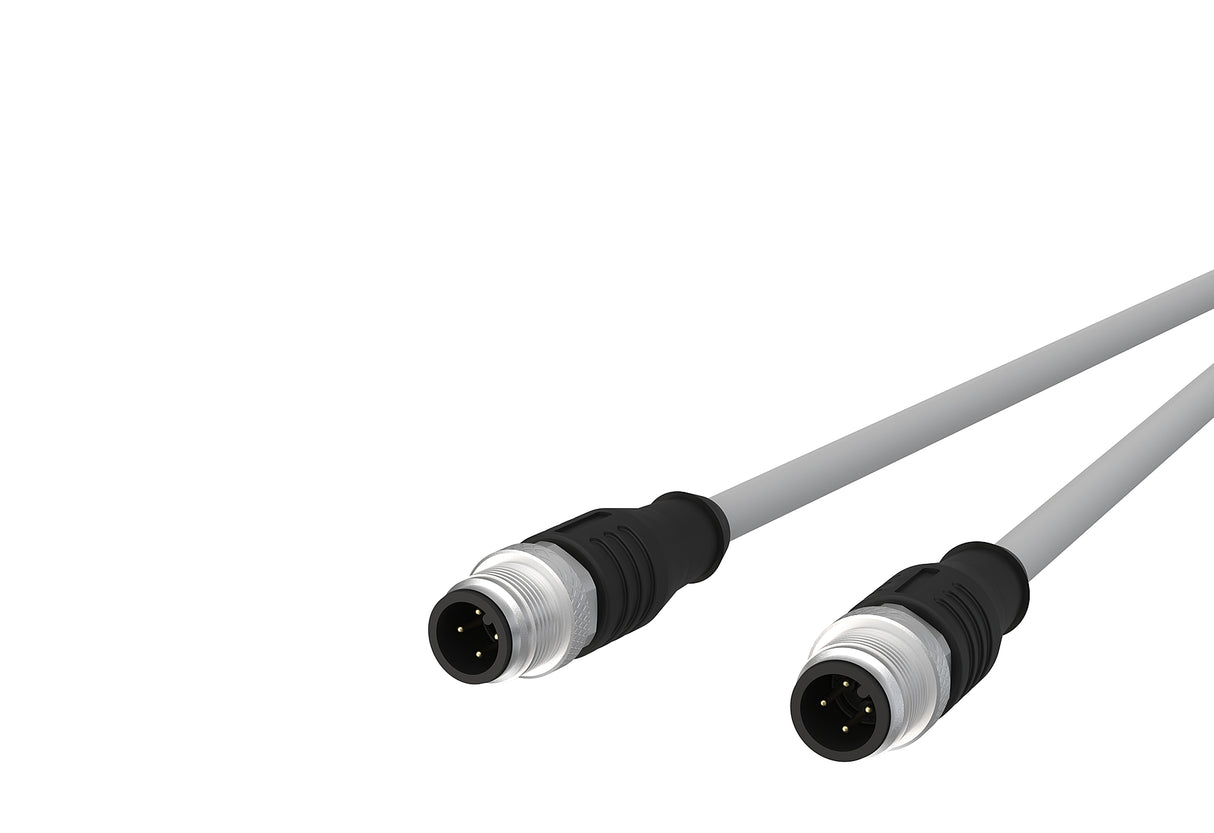 METZ CONNECT Sensor-Aktorkabel 4p 1m M12 142MLA11010 Male ger M12 PVC