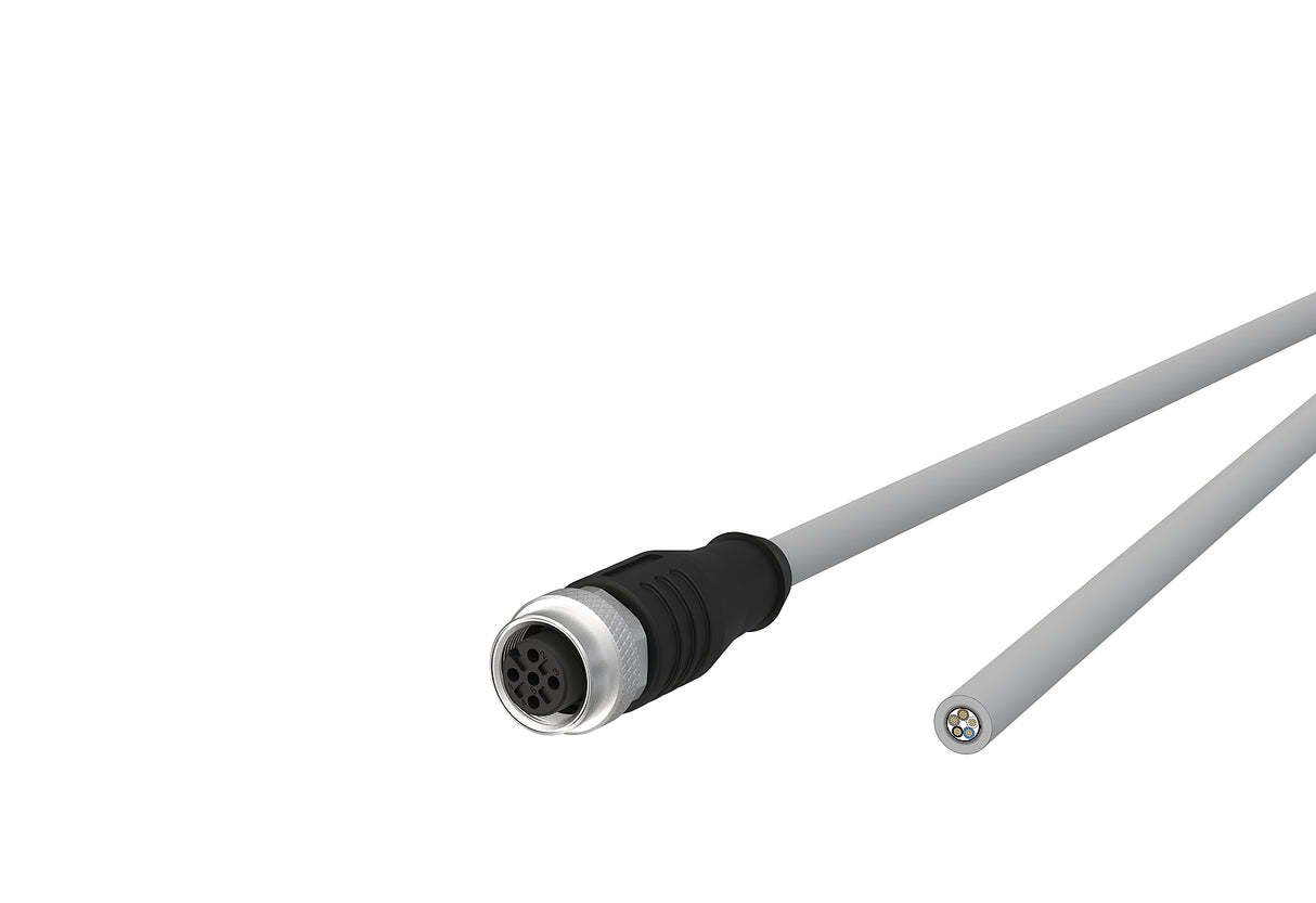 METZ CONNECT Sensor-Aktorkabel 5p 2m M12 142MMA20020 Female ger fr.Ende PVC