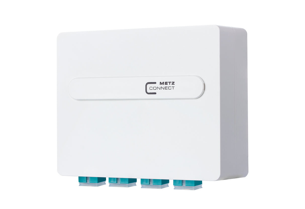 METZ CONNECT LWL-Anschlussdose 4xSC AP 1501101F04HC UP ws ger Wickelvorrat