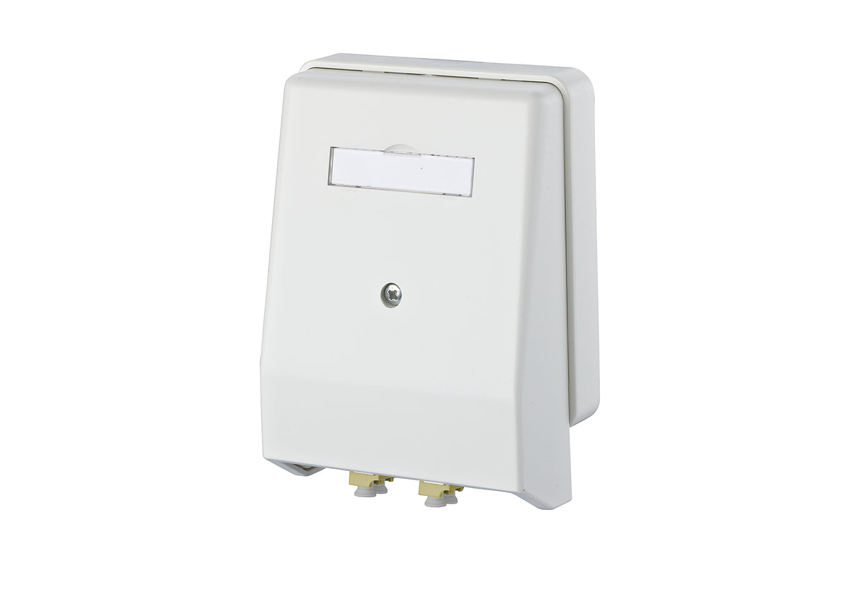 METZ CONNECT LWL-Anschlussdose 2xLC-D AP 1501127302-E ws abgew Wickelvorrat