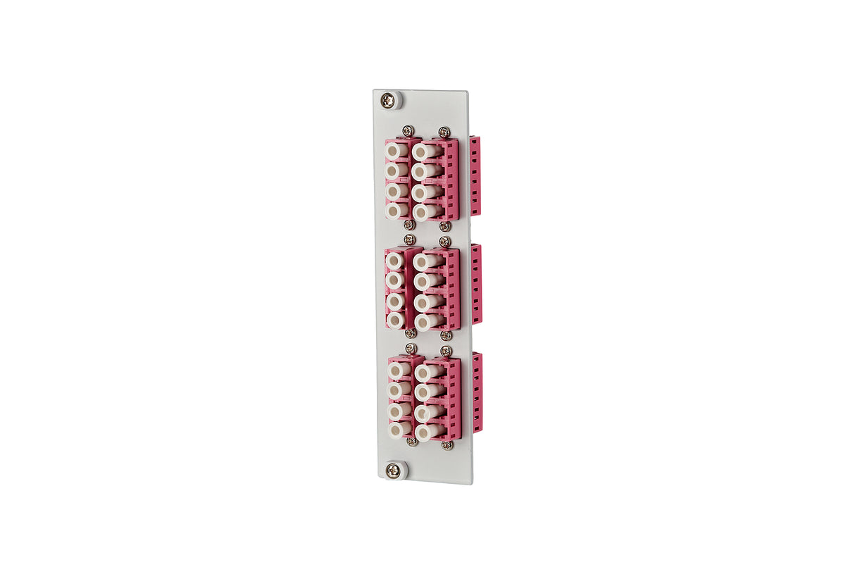 METZ CONNECT LWL-Patchpanel 6f LC OM4 15024A7906-E Hutschiene max:6f
