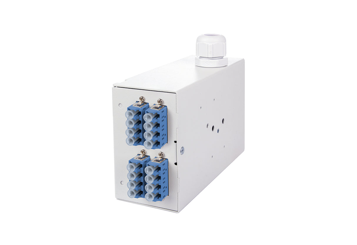 METZ CONNECT LWL-Patchpanel 4f LC-Q OS2 15024K07104-E Hutschiene max:4f