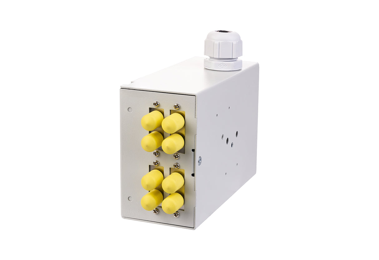 METZ CONNECT LWL-Patchpanel 4f ST max:6f 15024K0D104-E Hutschiene