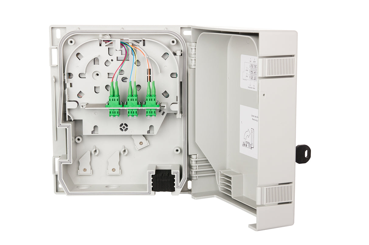 METZ CONNECT LWL-Spleißbox 6fas Kst IP20 1503597606-F Verbinder Übergang abschl