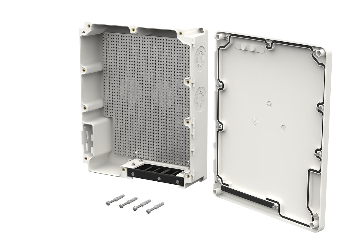 METZ CONNECT LWL-Patchpanel leer 1503600LB00-B Wandmont