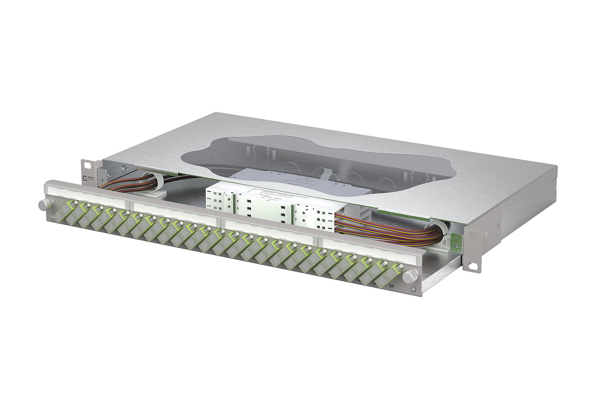 METZ CONNECT LWL-Patchpanel 24f SC-D OM5 150468BM24-E 482,6mm(19), 1HE max:24f