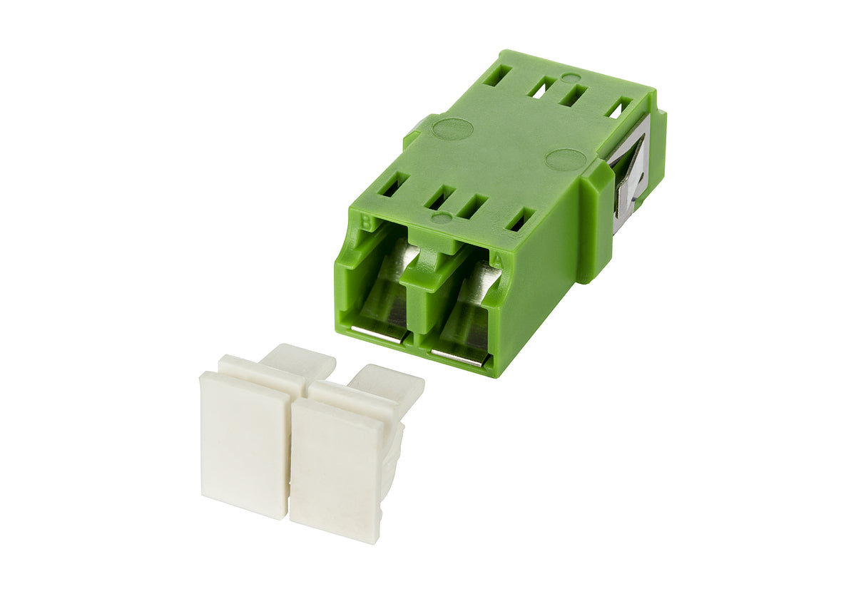 METZ CONNECT LWL-Kupplung LC-D LC-D SM 1509007G-I Kst Keramik gn einrasten