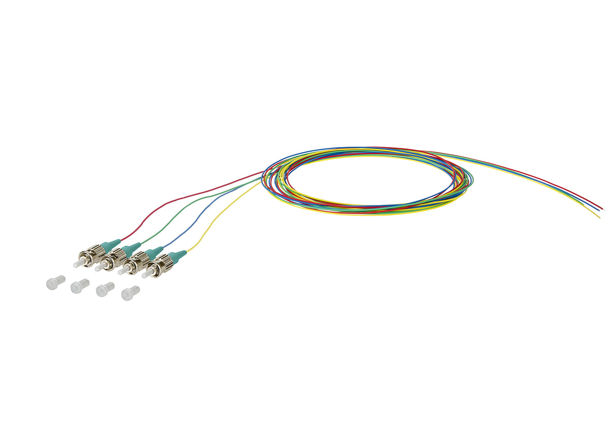 METZ CONNECT LWL-Pigtail ST 50/125 OM3 150M1AO0020E4 2m mehrf Aderpigtail