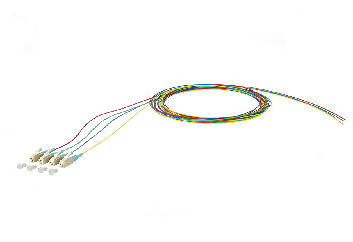 METZ CONNECT LWL-Pigtail LC 50/125 OM3 150M1JO0020E4 2m bg Aderpigtail