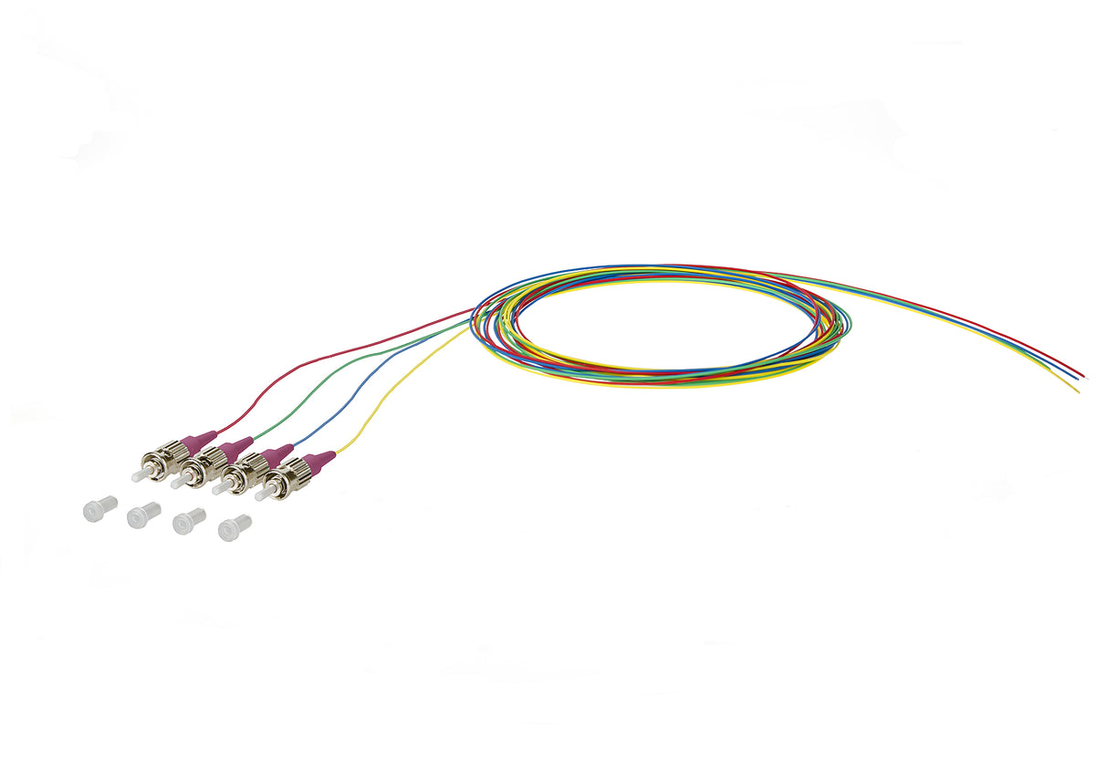 METZ CONNECT LWL-Pigtail ST 50/125 OM4 150N1AO0020E4 2m mehrf Aderpigtail