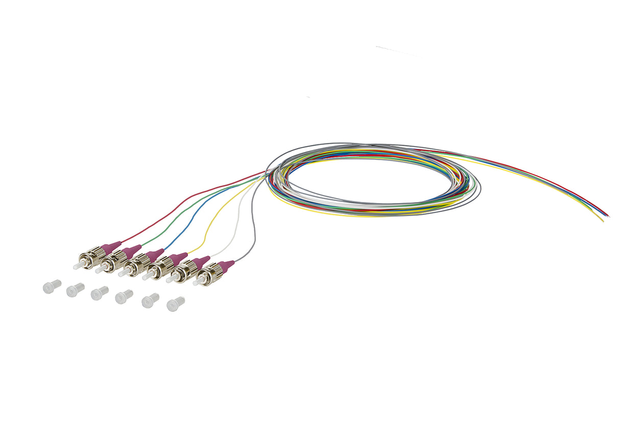 METZ CONNECT LWL-Pigtail ST 50/125 OM4 150N1AO0020E6 2m mehrf Aderpigtail