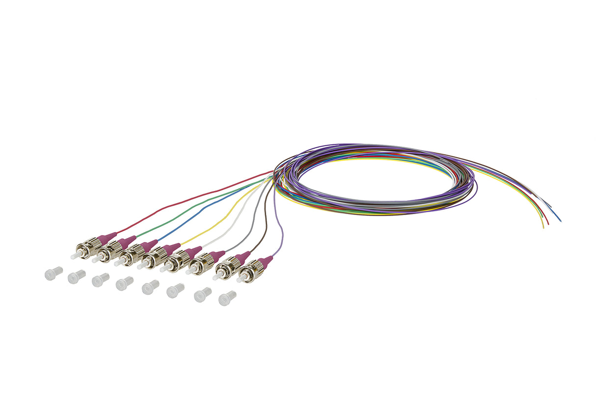 METZ CONNECT LWL-Pigtail ST 50/125 OM4 150N1AO0020E8 2m mehrf Aderpigtail