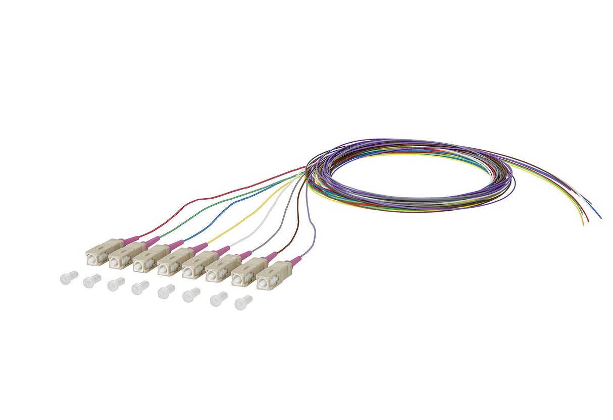 METZ CONNECT LWL-Pigtail SC 50/125 OM4 150N1CO0020E8 2m bg Aderpigtail