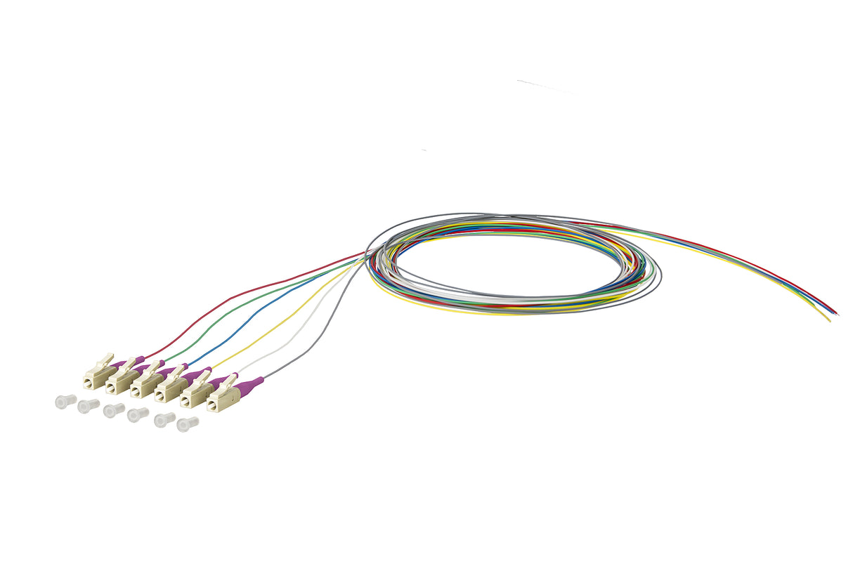 METZ CONNECT LWL-Pigtail LC 50/125 OM4 150N1JO0020E6 2m bg Aderpigtail