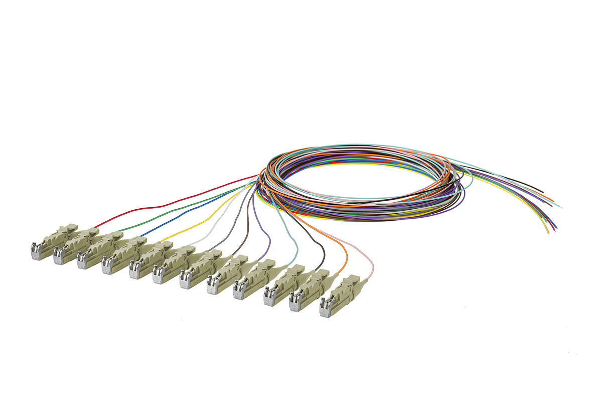METZ CONNECT LWL-Pigtail E2000 50/125 2m 150N1MO0020E OM4 mehrf Aderpigtail