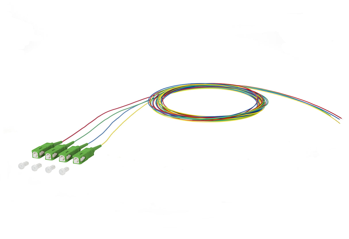 METZ CONNECT LWL-Pigtail SC SM OS2 APC 150Q1CA0020E4 2m gn Aderpigtail