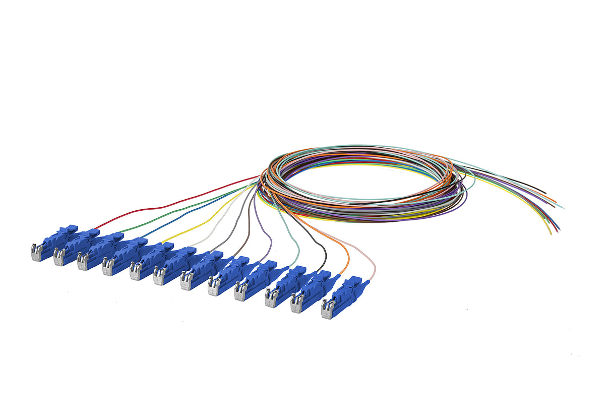 METZ CONNECT LWL-Pigtail E2000 SM OS2 2m 150Q1MO0020E mehrf Aderpigtail