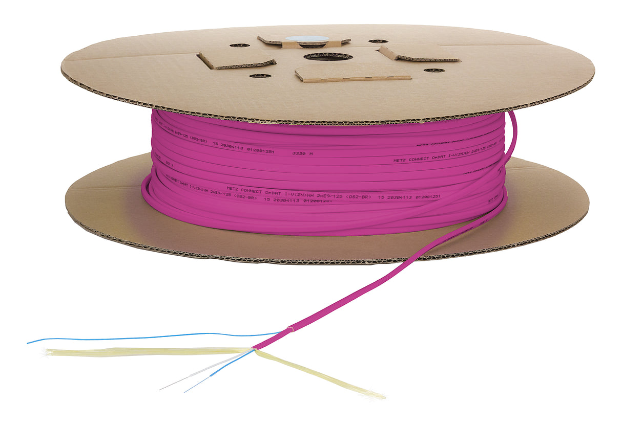 METZ CONNECT LWL-Kabel OM4 Dca 50/125 vi 150S2D0050M 2fas