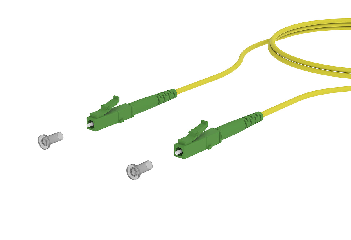 METZ CONNECT LWL-Patchkabel LC APC SM ge 151P3JAJAF0E OS2 60m