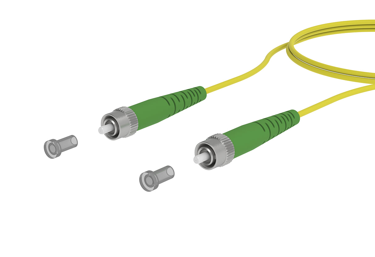 METZ CONNECT LWL-Patchkabel FC APC SM ge 151P3LALA05E OS2 0,5m