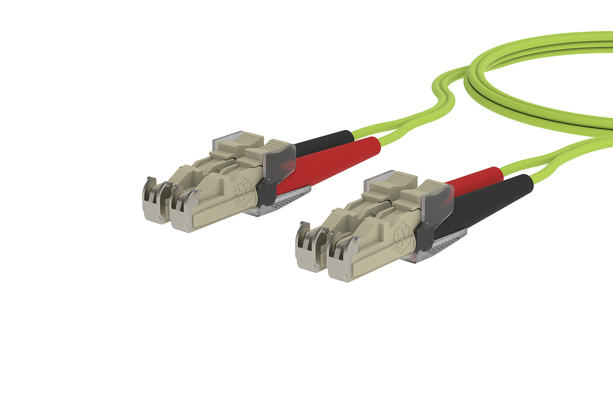 METZ CONNECT LWL-Patchkabel E2000c OM5 151R1MOMO30E 50/125 3m gn