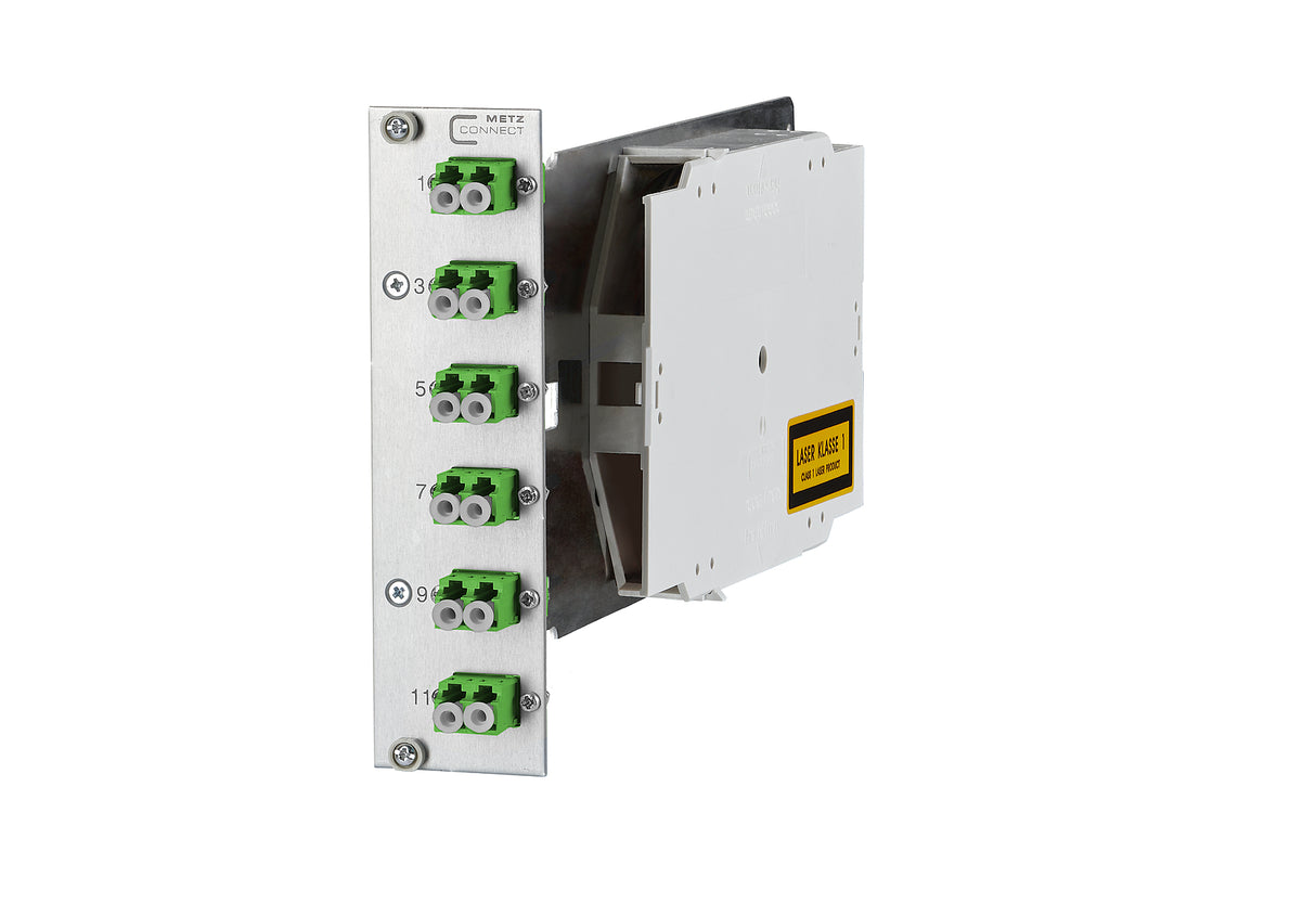 METZ CONNECT LWL-Patchpanel APC 6f LC-D 1528S076061E OS2 max:6f